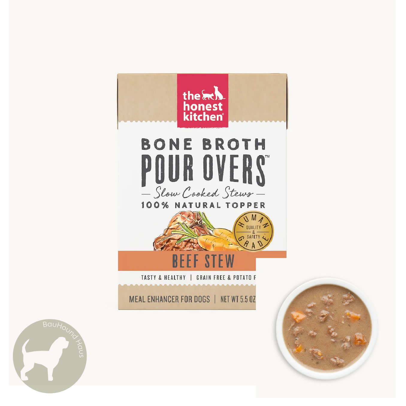 Honest Kitchen Honest Kitchen Bone Broth Pour Overs Beef Stew, 5.5oz