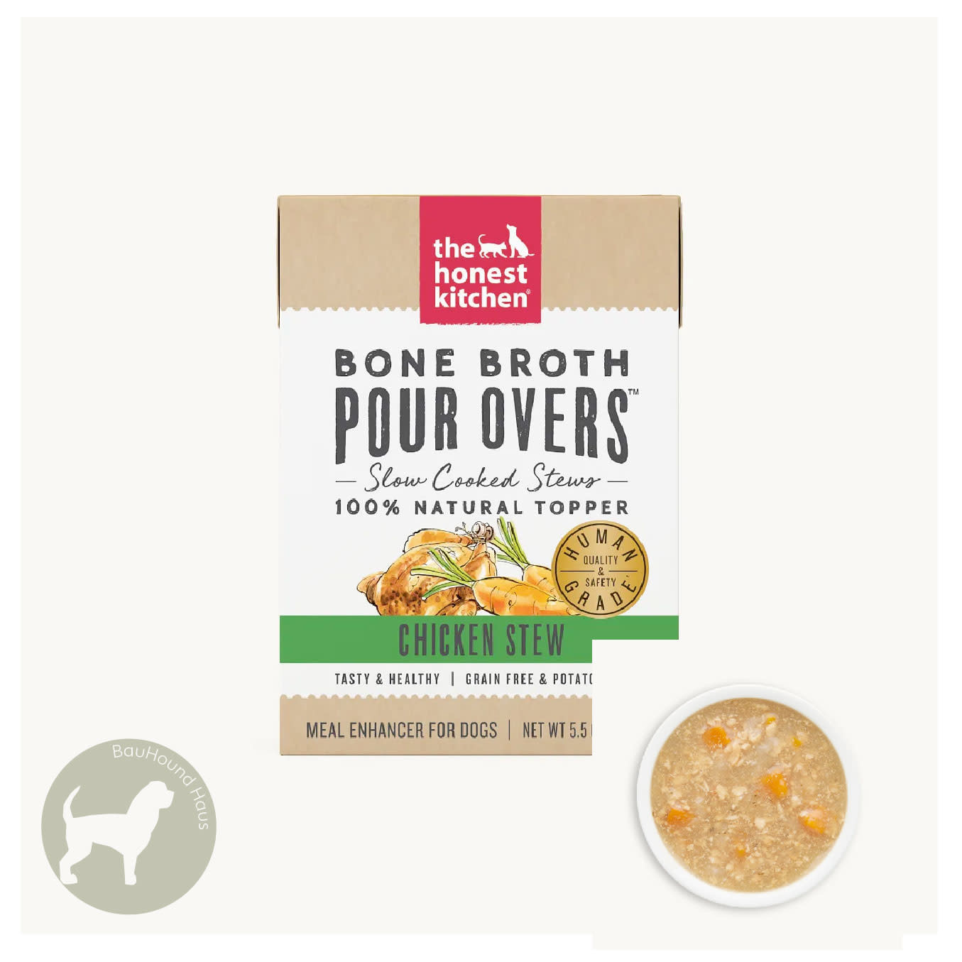 Honest Kitchen Honest Kitchen Bone Broth Pour Overs Chicken Stew, 5.5oz