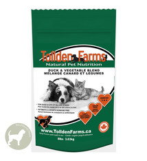 Tollden Farms Tollden Farms Meat & Veggies Duck Patties, 3lb