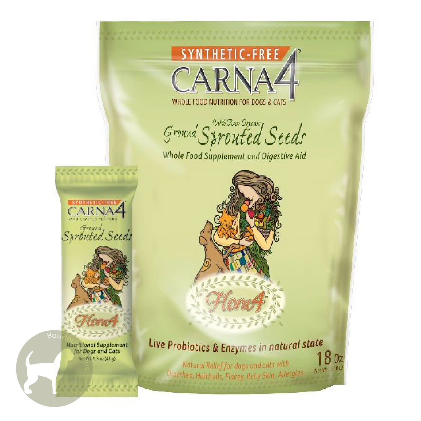 Carna4 Carna4 Flora4 Raw Food Topping, 18oz