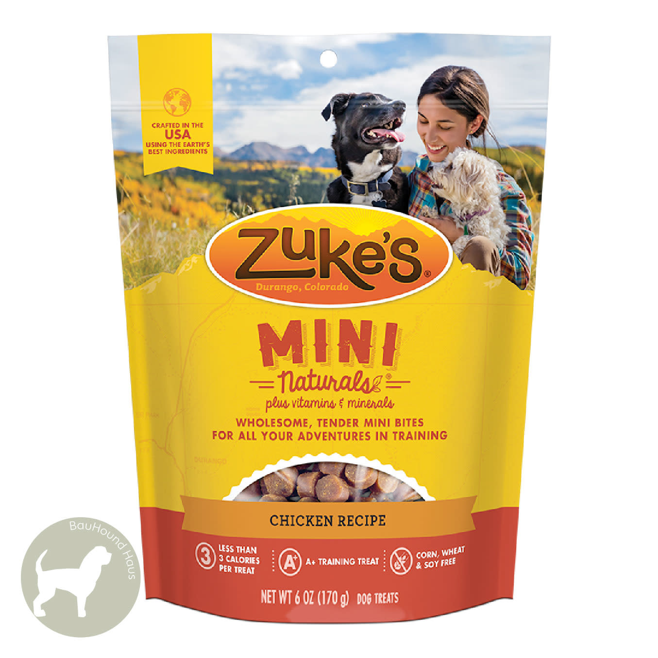 Zukes Zukes Mini Naturals Chicken Treats, 1lb