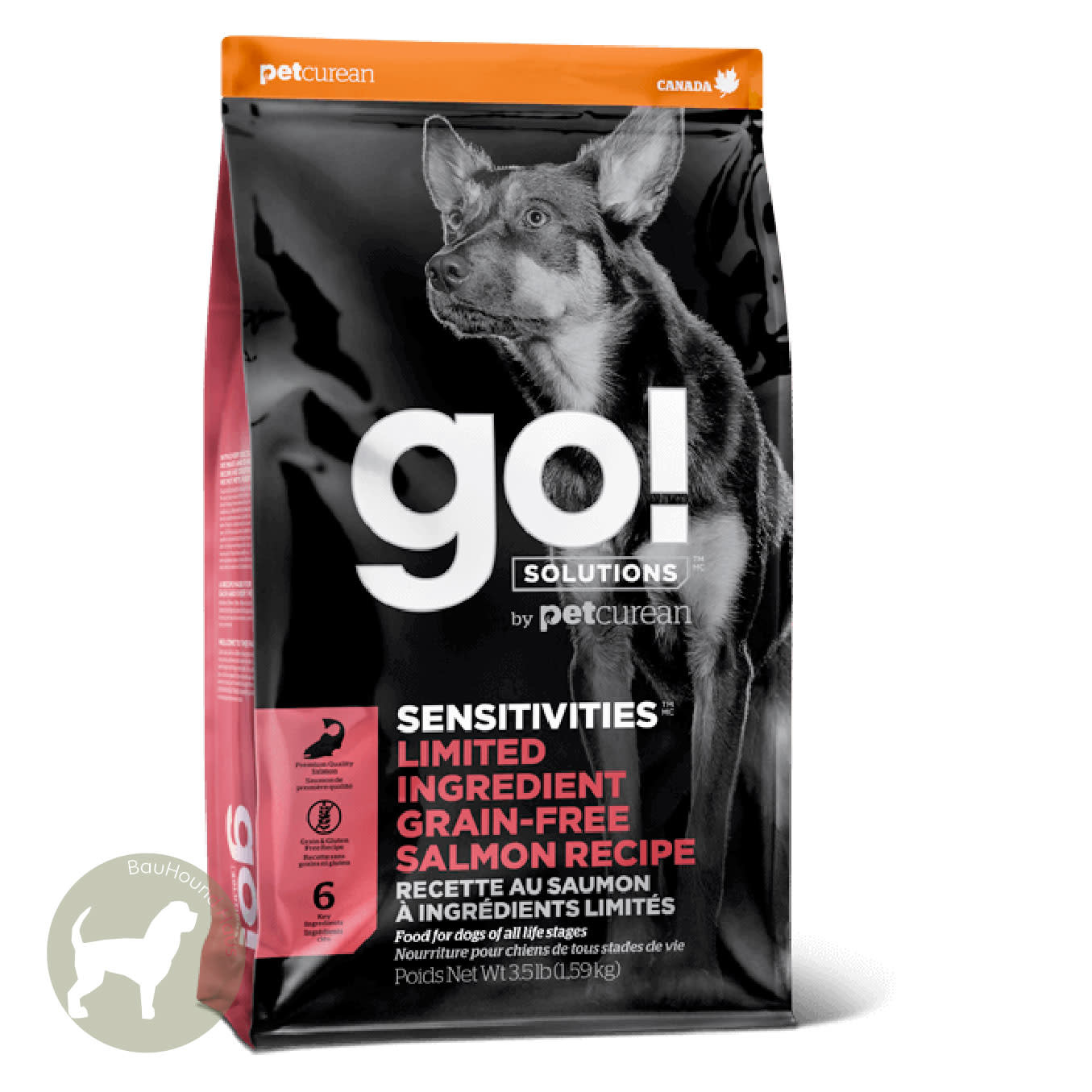 Go! Go! Sensitivities Limited Ingredient GRAIN-FREE Salmon Recipe, 22lb