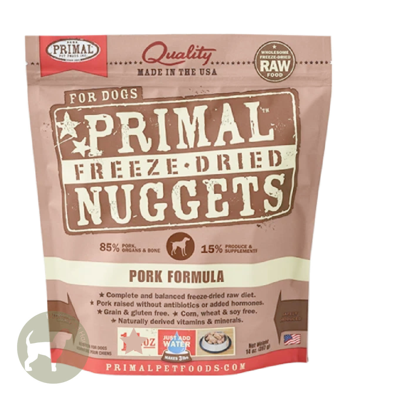 Primal Pet Foods Primal Pet Foods Freeze Dried Formula Pork, 14oz