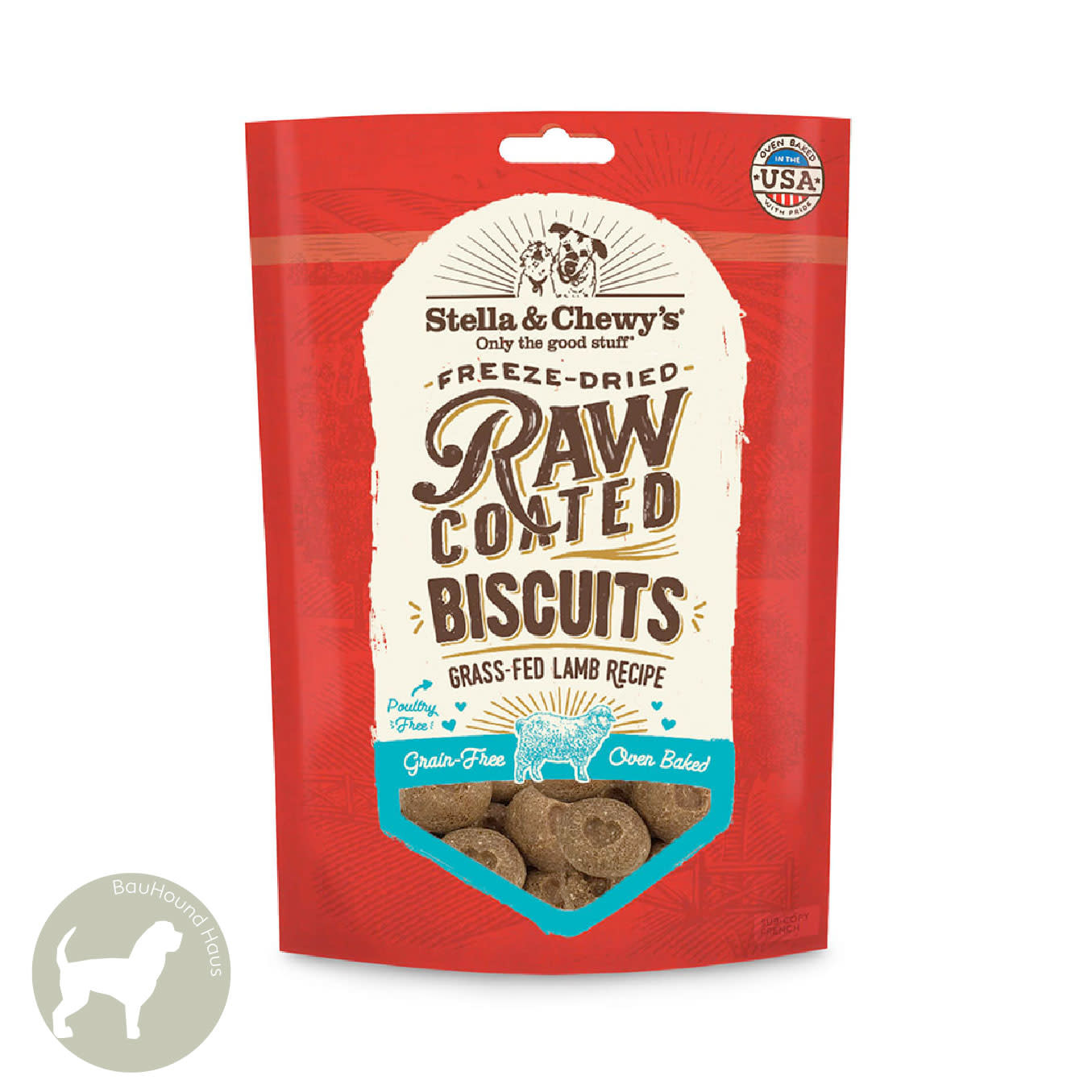 Stella & Chewy's Stella & Chewy's Raw Coated Biscuits Grass-Fed Lamb, 9oz