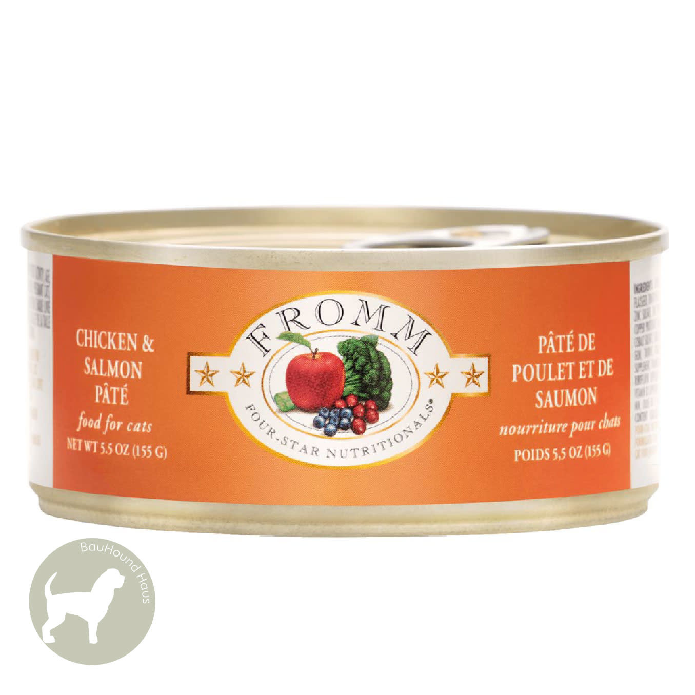 Fromm Fromm Four Star Chicken & Salmon Pate Cat Can, 5oz