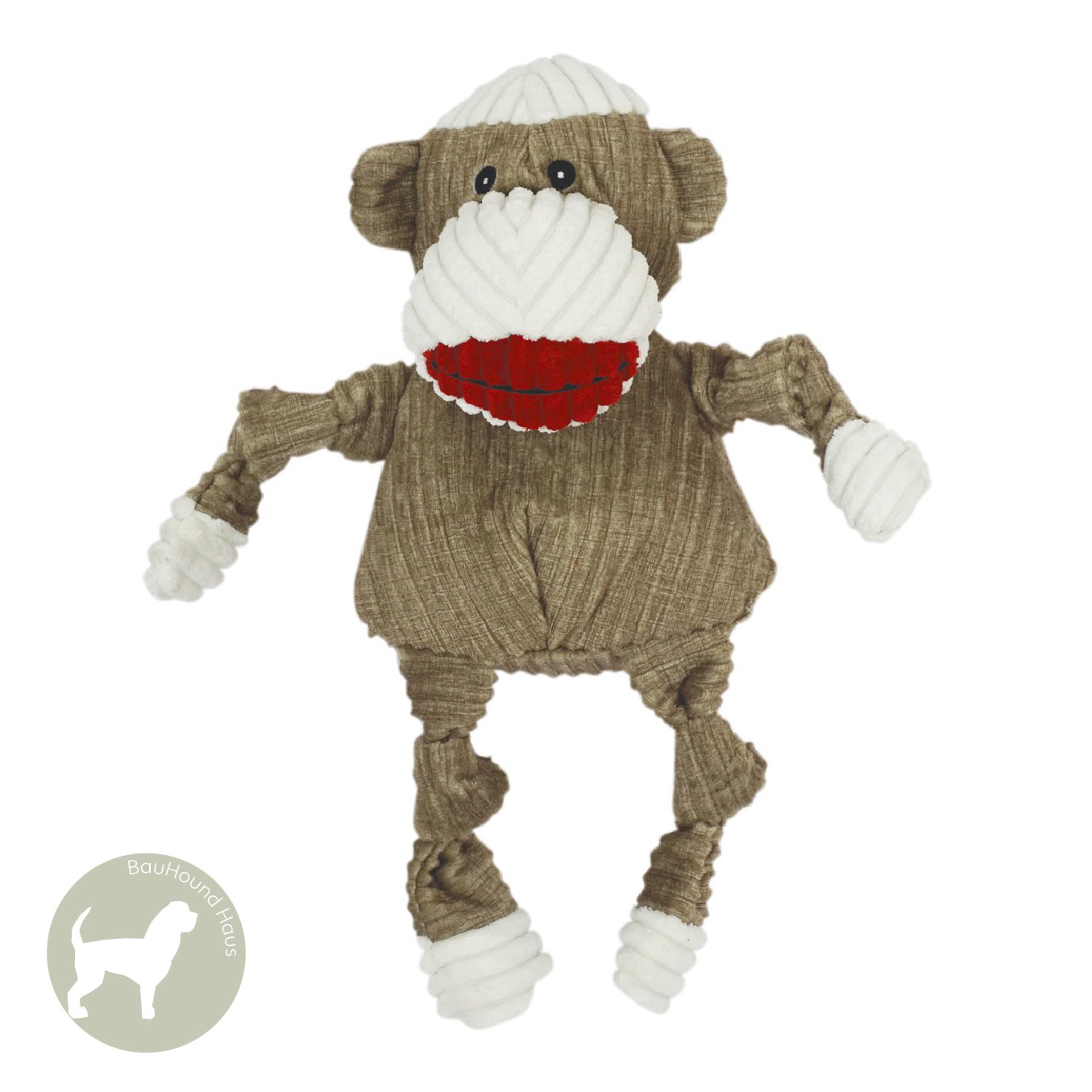 Huggle Hounds Huggle Hounds The Original Sock Monkey Knottie, Large