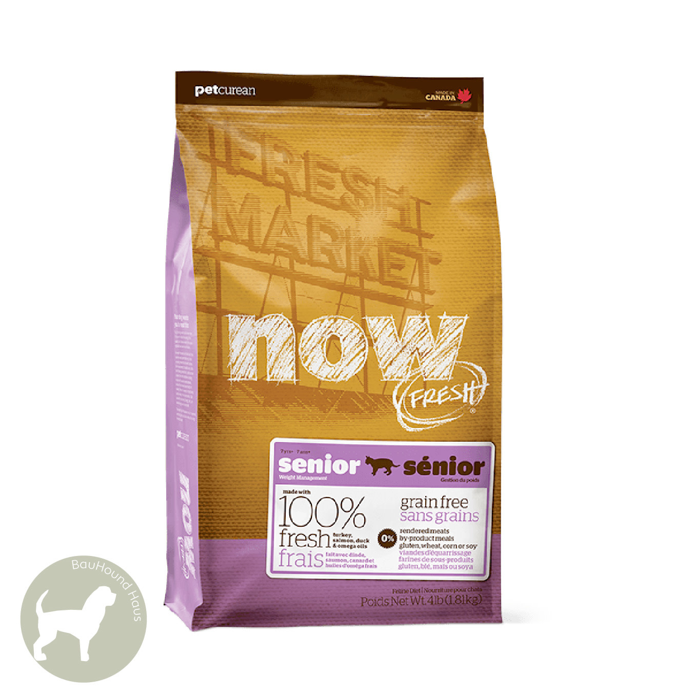 Now! Now! Fresh CAT Senior Kibble, 3lb