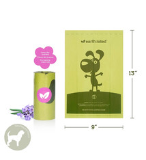 Eco Group Inc Earth Rated Poop Bags Scented Roll