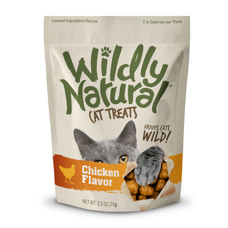 Fruitables Fruitables Wildly Natural Free Range Chicken CAT Treats, 2.5oz