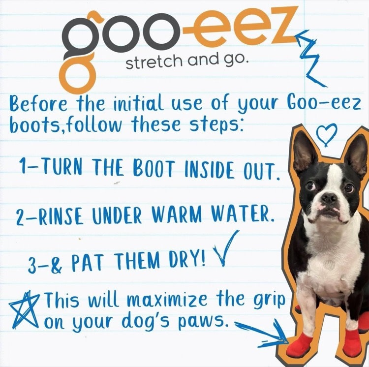 Goo-eez Goo-eez All-Season All Terrain Dog Boots 4-Pack