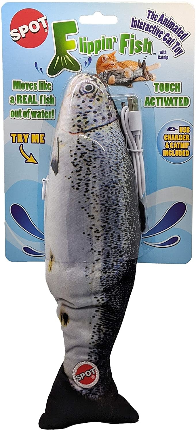 Ethical Pet Products Ethical Pet Spot Flippin Fish Cat Toy