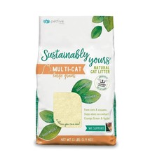 Sustainably Yours Sustainably Yours Multi-Cat Natural Cat Litter Large Grain, 26lb