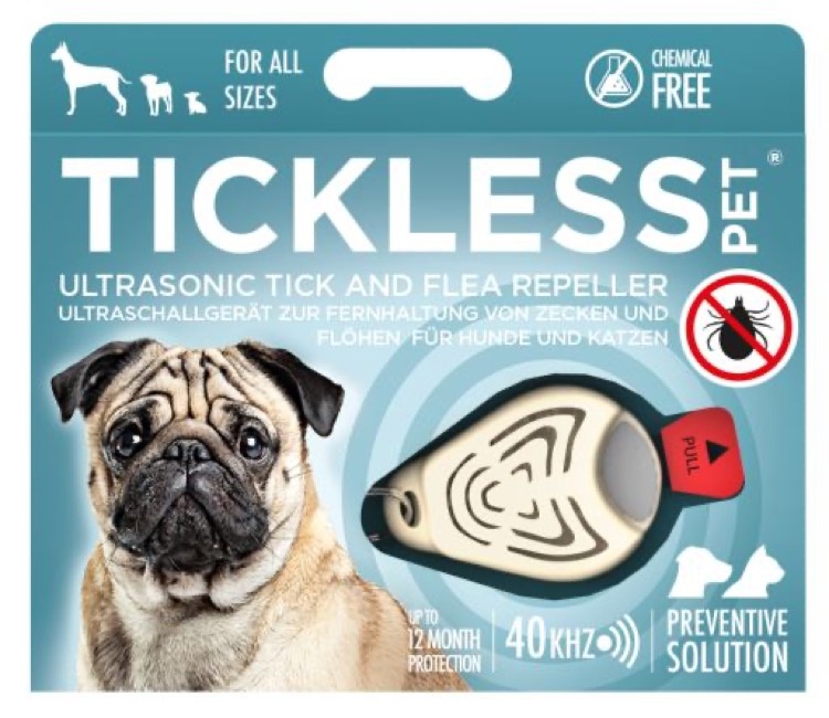 Tickless Tickless Ultrasonic Tick & Flea Repeller PET Beige
