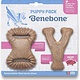Benebone Benebone Puppy Pack  Dental Chew Rocker & Wishbone Bacon