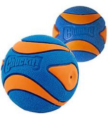 ChuckIt! Canine Hardware Chuck-It Ultra Squeaker Ball 2-Pack, Small