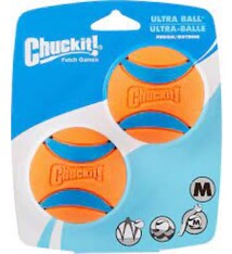 ChuckIt! Canine Hardware Chuck-It Ultras Ball 2-Pack, Medium