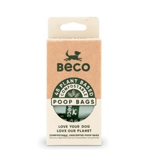 Beco Pets Beco Bags Unscented Plant Based Poop Bags, 96 Bags