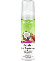 Tropiclean Tropiclean CAT Deep Cleaning Berry  & Coconut Waterless Shampoo, 220ml
