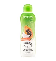 Tropiclean Tropiclean Natural Pet Shampoo Papaya & Coconut, 20oz