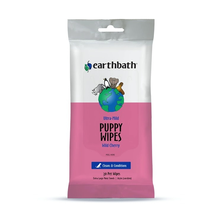 Earthbath Earthbath Grooming Wipes Puppy, 100 Wipes