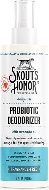 Skout's Honor Skout's Honor Probiotic Deodorizer Fragrance-Free, 8oz