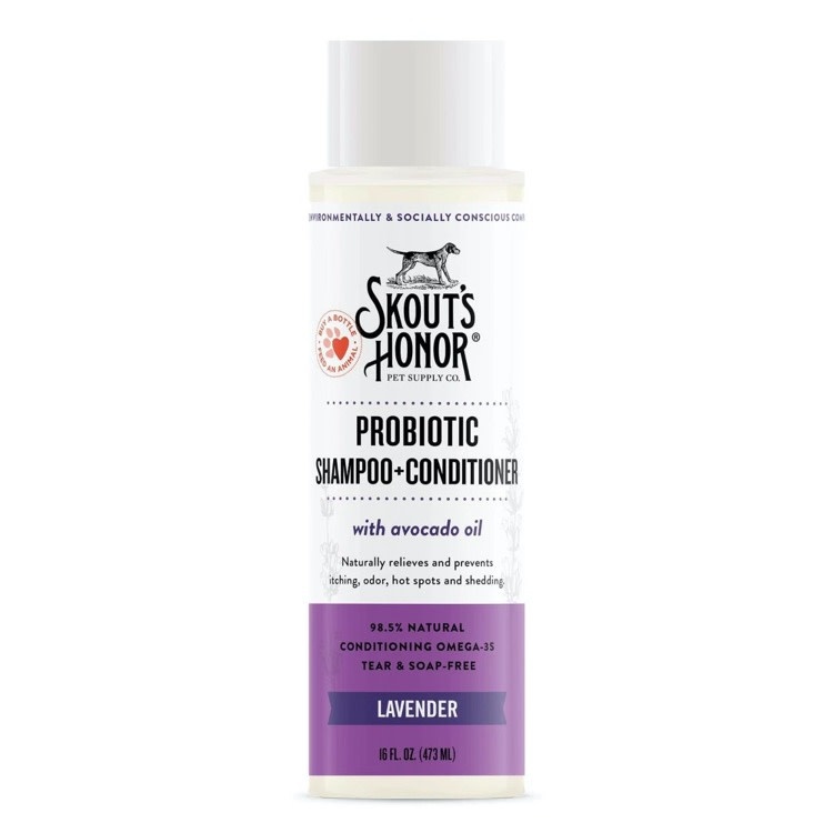 Skout's Honor Skout's Honor Probiotic Shampoo & Conditioner Lavender, 16oz