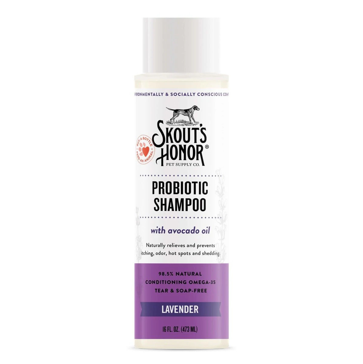 Skout's Honor Skout's Honor Probiotic Shampoo Lavender, 16oz