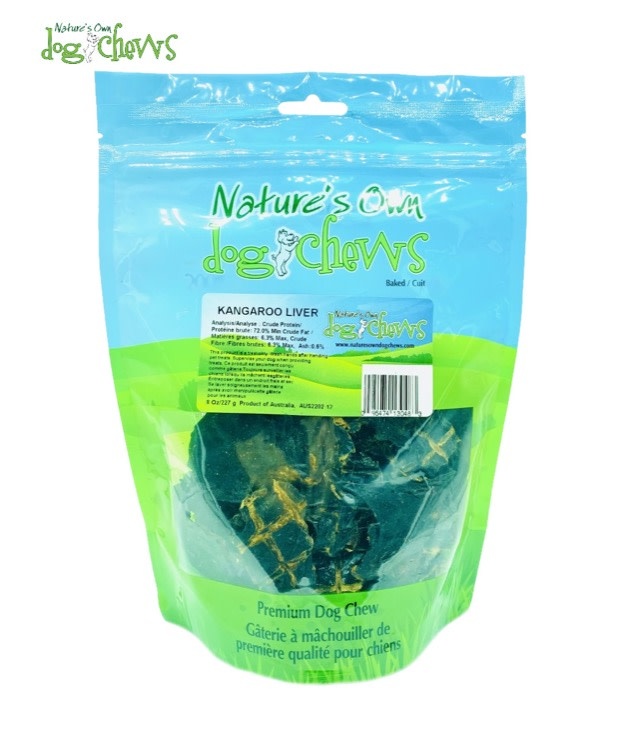 Nature's Own Nature's Own Kangaroo Liver Snaps, 227g