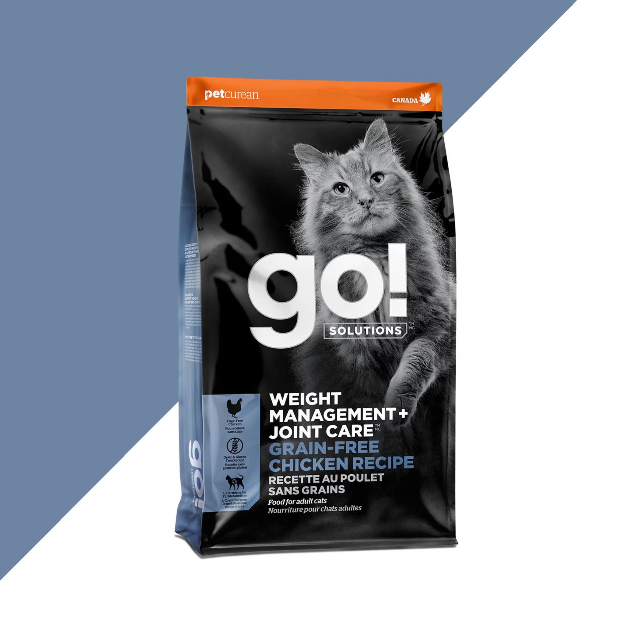 Petcurean Go! CAT Weight Management + Joint Care Grain-Free, 8lb