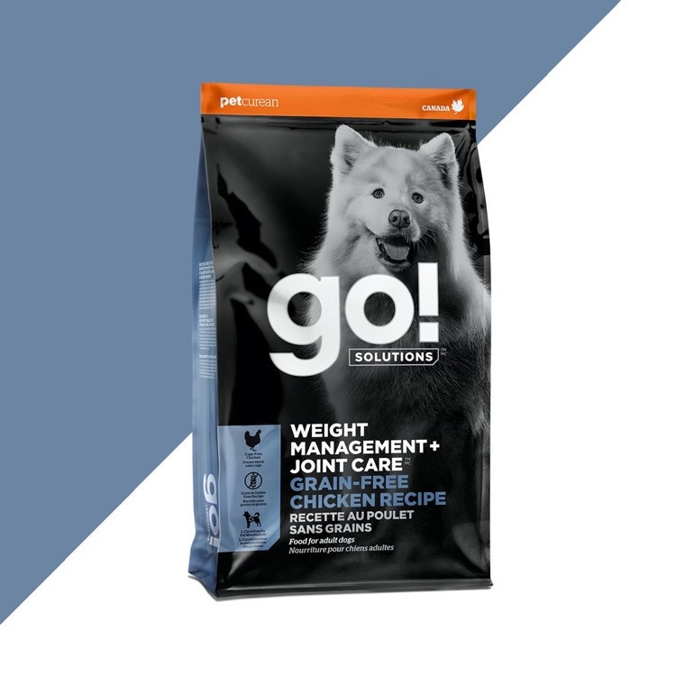 Go! Go! DOG Weight Management + Joint Care Grain-Free, 22lb