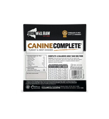 Iron Will Raw Iron Will Raw Canine Complete Turkey & Beef Dinner, 6lb
