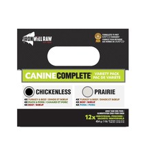 Iron Will Raw Iron Will Raw Canine Complete Chickenless Feast, 12lb