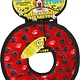 VIP Pet Products Tuffy Dog Toy Ultimate Stuffingless Ring, Red Dog Toy