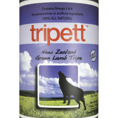 PetKind Tripett Green New Zealand Lamb Tripe Can, 14oz CASE