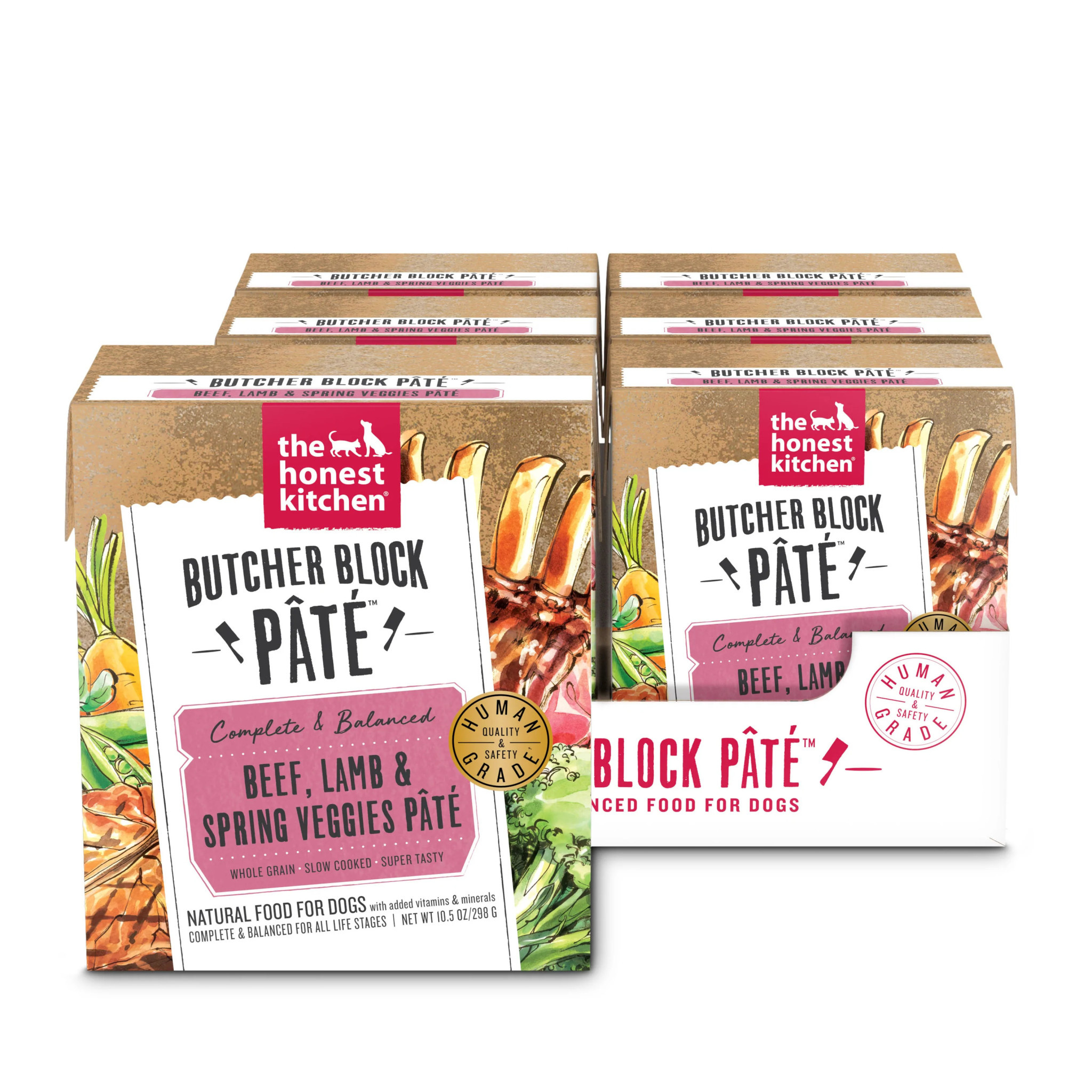 Honest Kitchen Honest Kitchen Butchers Block Pate Beef & Lamb Dog Food, 10.5oz