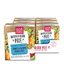 Honest Kitchen Honest Kitchen Butchers Block Turkey & Autumn Veggies Pate Dog Food, 10.5oz CASE