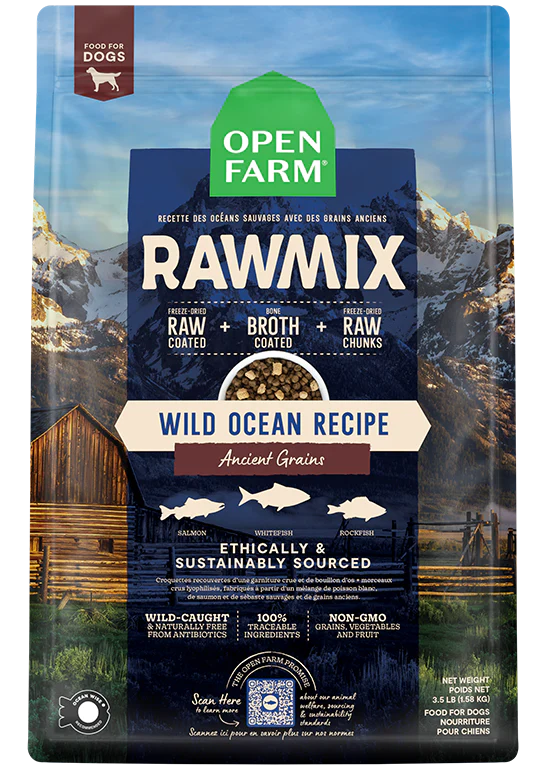 Open Farm Open Farm RawMix Wild Ocean Ancient Grain Dog Food