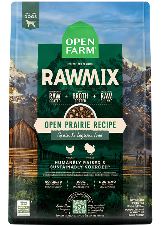 Open Farm Open Farm RawMix Open Prairie Grain Free Dog Food