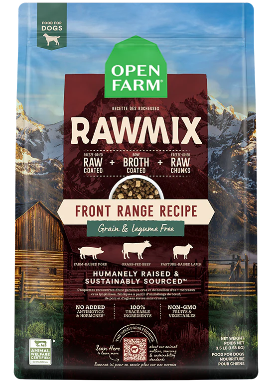 Open Farm Open Farm RawMix Front Range Grain Free Dog Food