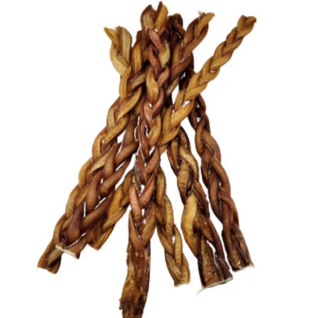 Munchie Bones Munchie Bones Braided Bully Stick 12"