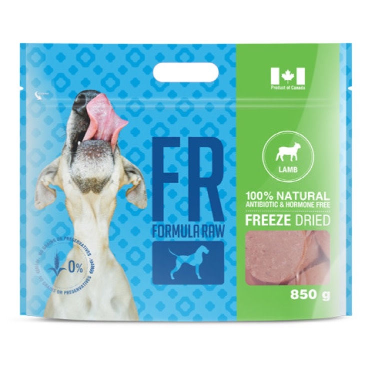 Formula Raw Formula Raw Freeze Dried Lamb Dog Food, 850g