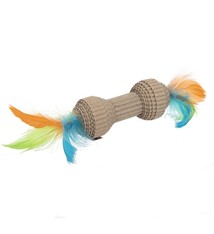 Ware Mfg Ware Currugated Barbell Cat Toy