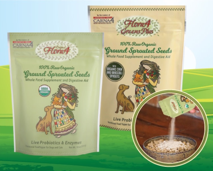 Carna4 Carna4 Flora4 Greens Plus Raw Food Topping, 510g