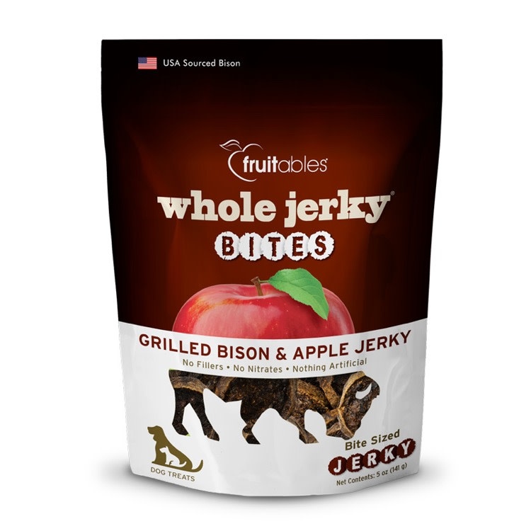 Fruitables Fruitables  Whole Jerky Bites Grilled Bison & Apple, 5oz