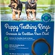 NPIC NPIC Puppy Teething Ring Salmon, 6-pack