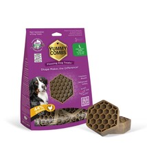 Yummy Combs Yummy Combs  Flossing Dog Treats Chicken, Large 12oz