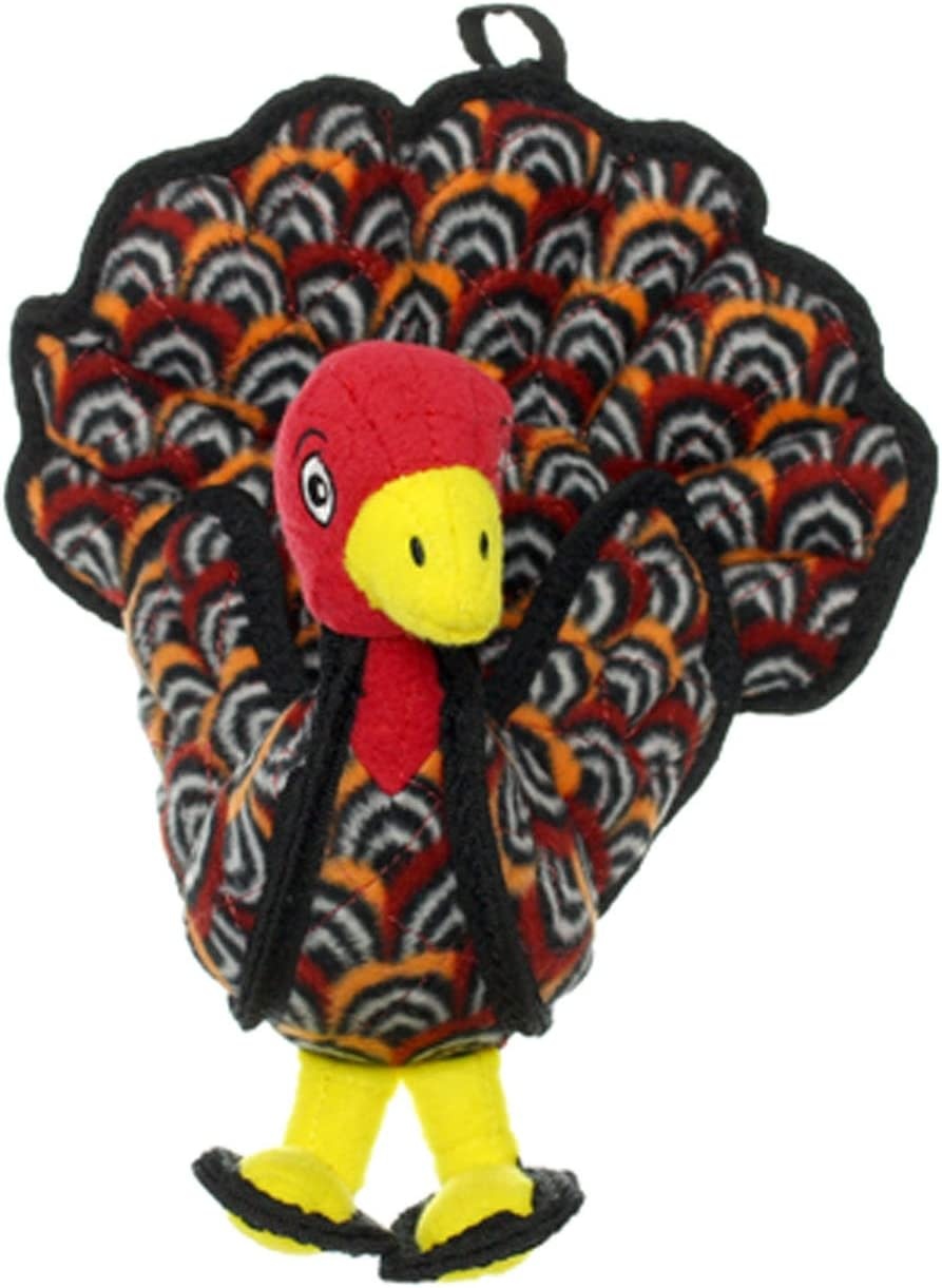 VIP Pet Products Tuffy Jr. Barnyard Series Jr. Tallulah The Turkey Dog Toy