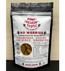Paw Freakin Tastic Paw-Freakin'-Tastic No Worries Dog Treats, 100g