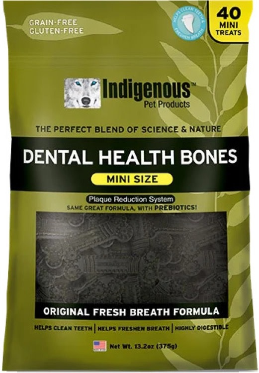 indigenous Indigenous Dental Health Bone Original Fresh Breath, Mini