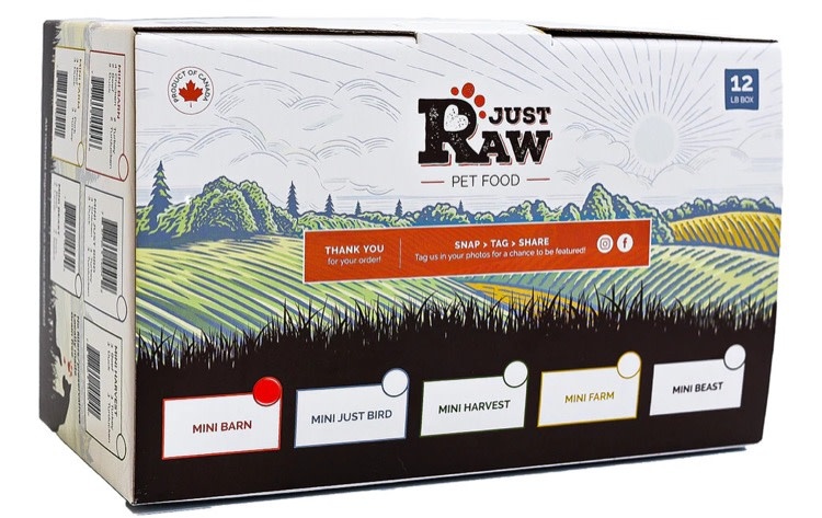 Just Raw Just Raw Mini Barn Combo 12lb